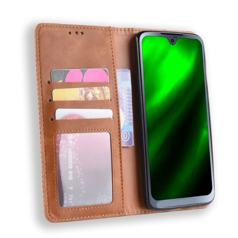 θηκη πορτοφολι Motorola Moto G7 Leather Style Le Cirénius