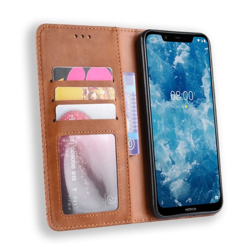 δερματινη θηκη Nokia 8.1 Leather Style Le Cirénius