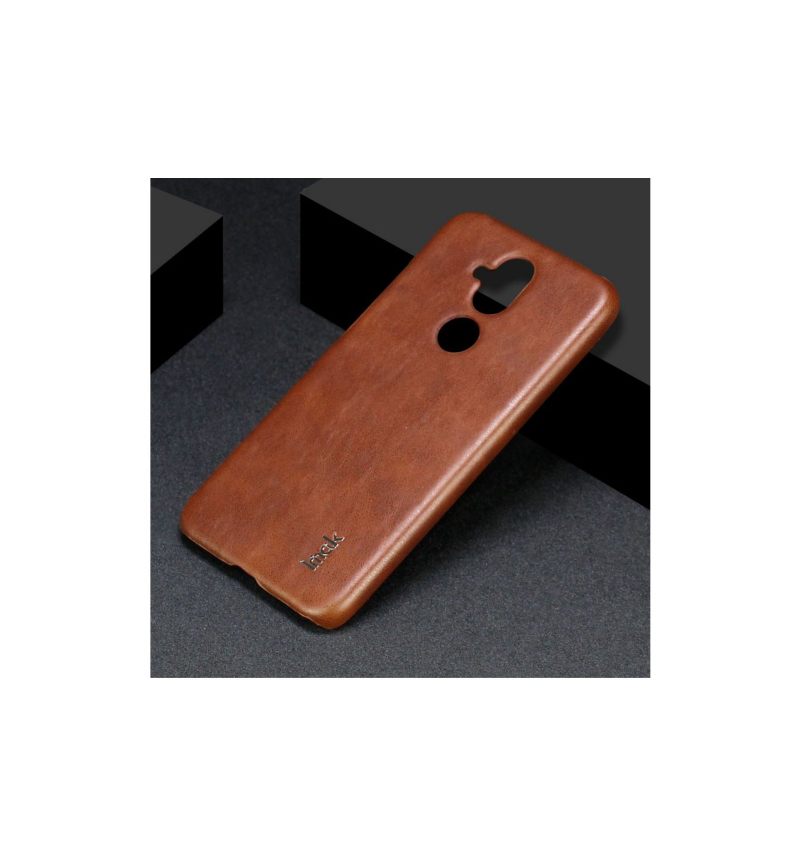 Θήκη Nokia 8.1 Imak Imitation Leather - Καφέ