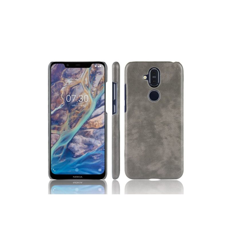 Θήκη Nokia 8.1 Premium Leather Effect