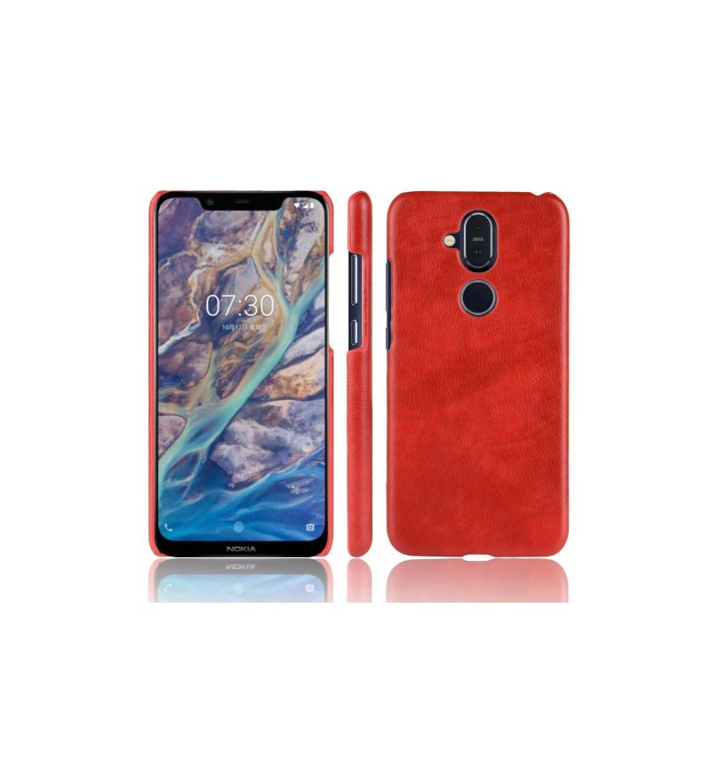 Θήκη Nokia 8.1 Premium Leather Effect