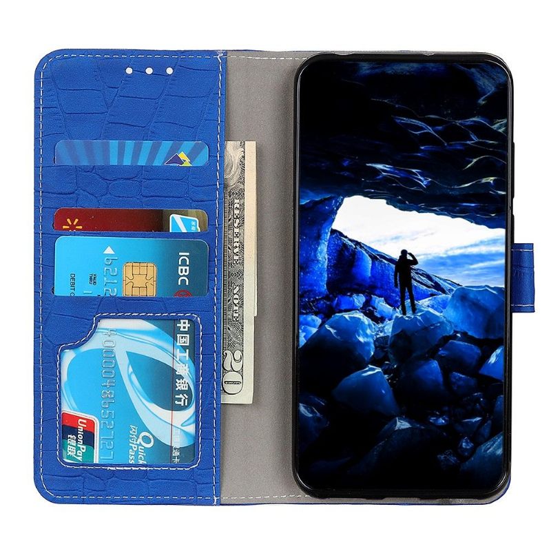 Κάλυμμα OnePlus Nord 2 5G Imitation Leather Croc Look