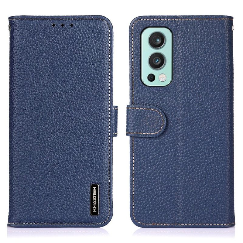 Κάλυμμα OnePlus Nord 2 5G Khazneh Grained Leather