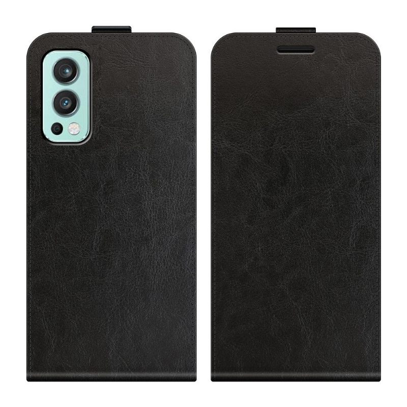 Κάλυμμα OnePlus Nord 2 5G Θήκη Flip Faux Leather Vertical