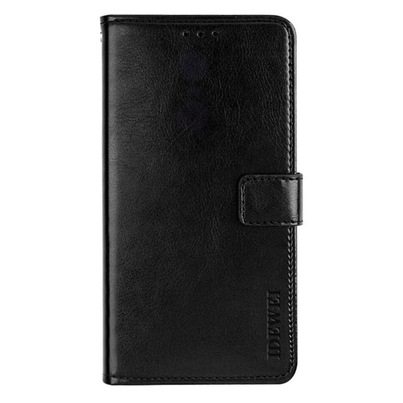 Κάλυμμα OnePlus Nord 2 5G Θήκη Flip Idewei Folio Leather Effect