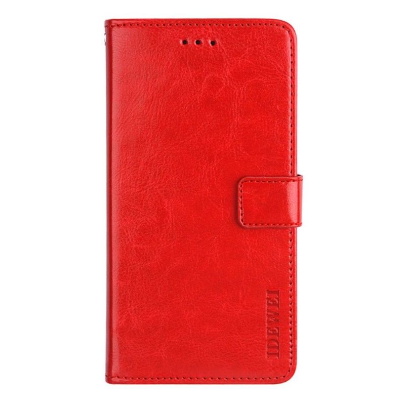 Κάλυμμα OnePlus Nord 2 5G Θήκη Flip Idewei Folio Leather Effect