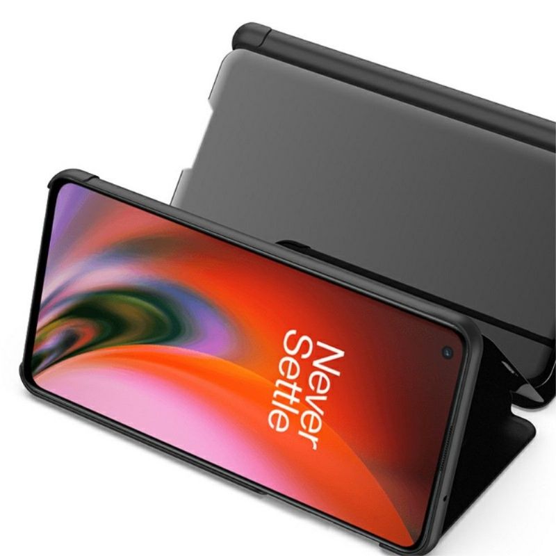 Θήκη OnePlus Nord 2 5G Θήκη Flip Εφέ Καθρέφτη