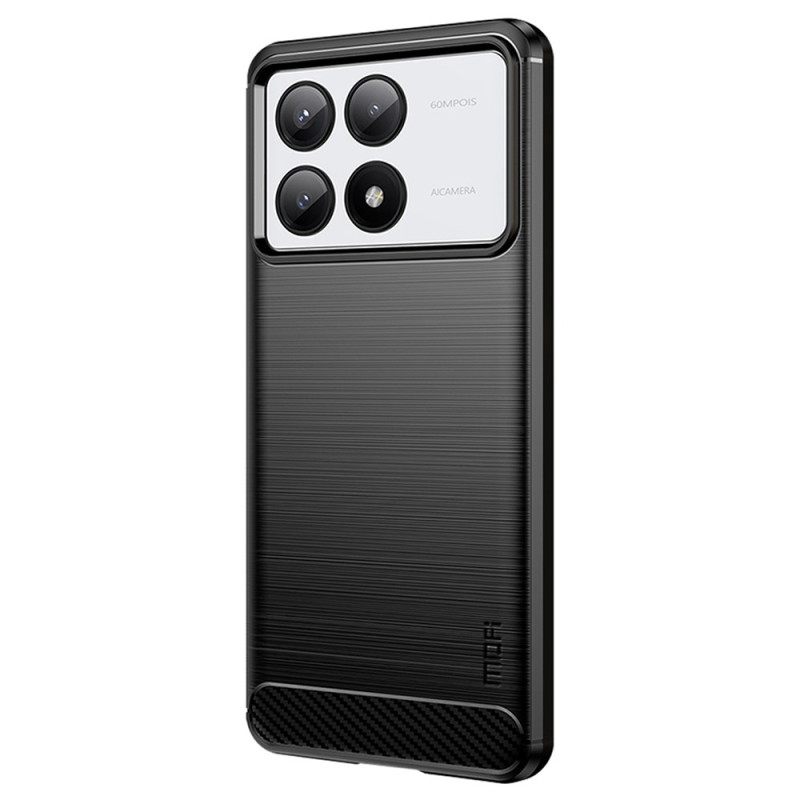 Κάλυμμα Poco X6 Pro 5g Θήκες Κινητών Mofi Brushed Carbon Fiber