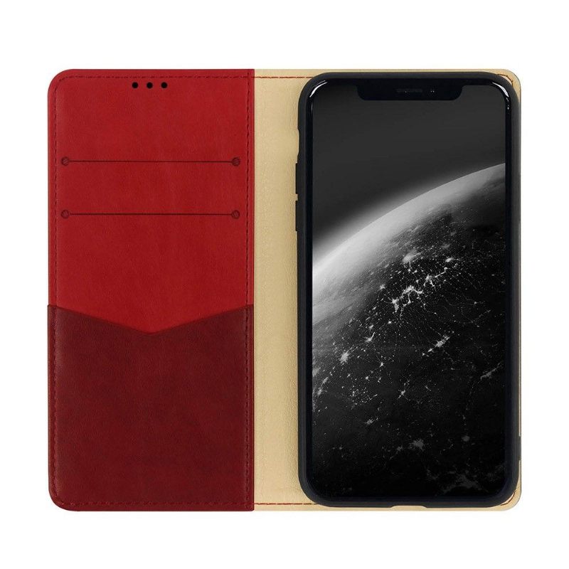 Θήκη Flip iPhone 11 Pro Απομίμηση Δέρματος Σειράς Zen