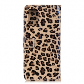 δερματινη θηκη OnePlus 8T Faux Leopard Style