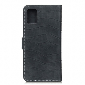 Κάλυμμα OnePlus 8T Imitation Leather Croc Look