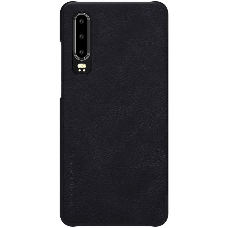 δερματινη θηκη Huawei P30 Κάλυμμα Nillkin Qin Faux Leather