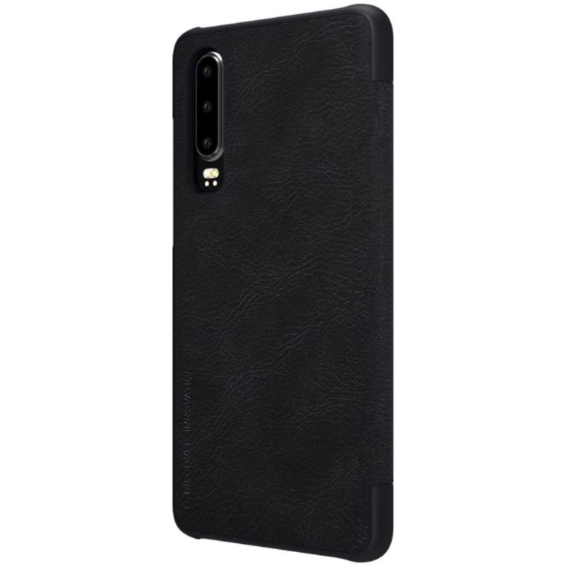 δερματινη θηκη Huawei P30 Κάλυμμα Nillkin Qin Faux Leather