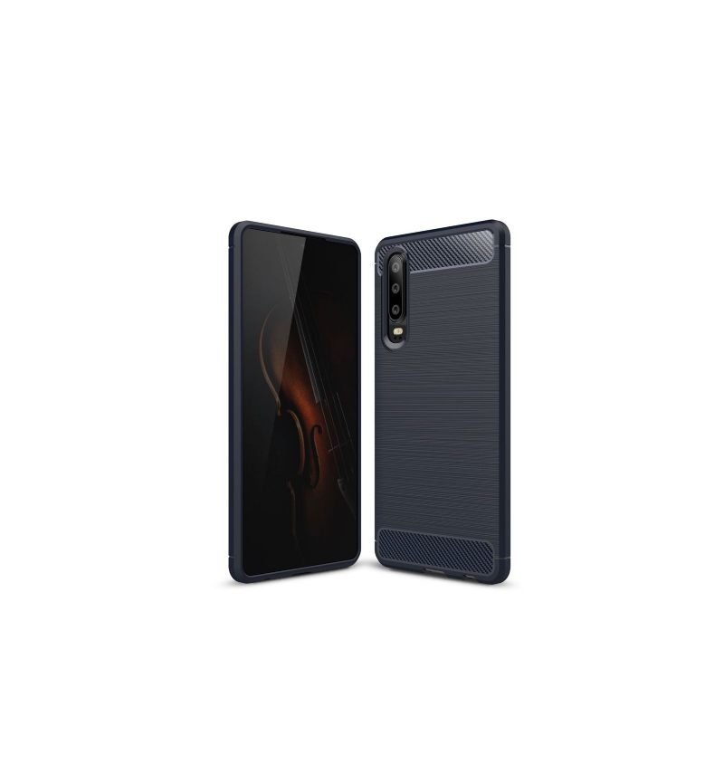 Θήκη Huawei P30 Brushed Carbon Gel