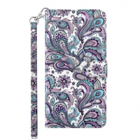 Κάλυμμα Google Pixel 7 Pro με κορδονι Strappy Paisley Pattern