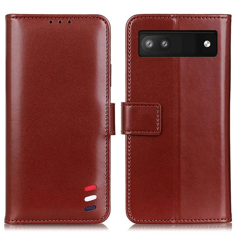 δερματινη θηκη Google Pixel 6a Θήκη Flip Melody Faux Leather Folio