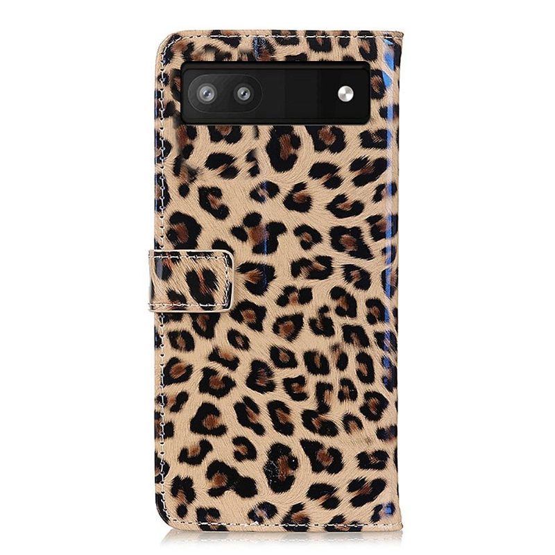 Κάλυμμα Google Pixel 6a Faux Leopard Style