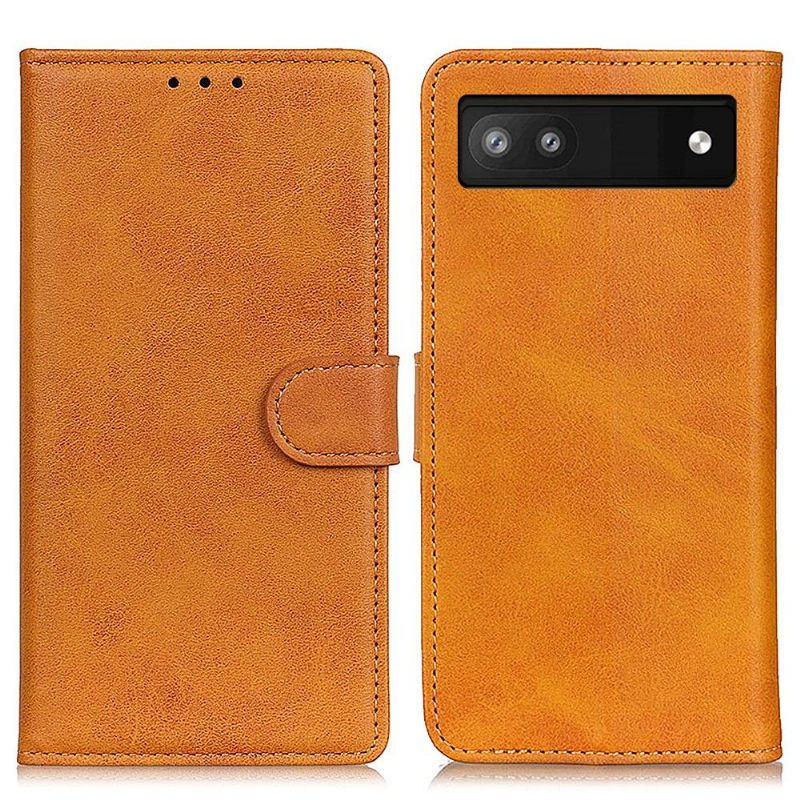 Κάλυμμα Google Pixel 6a Marius Matte Leather Effect