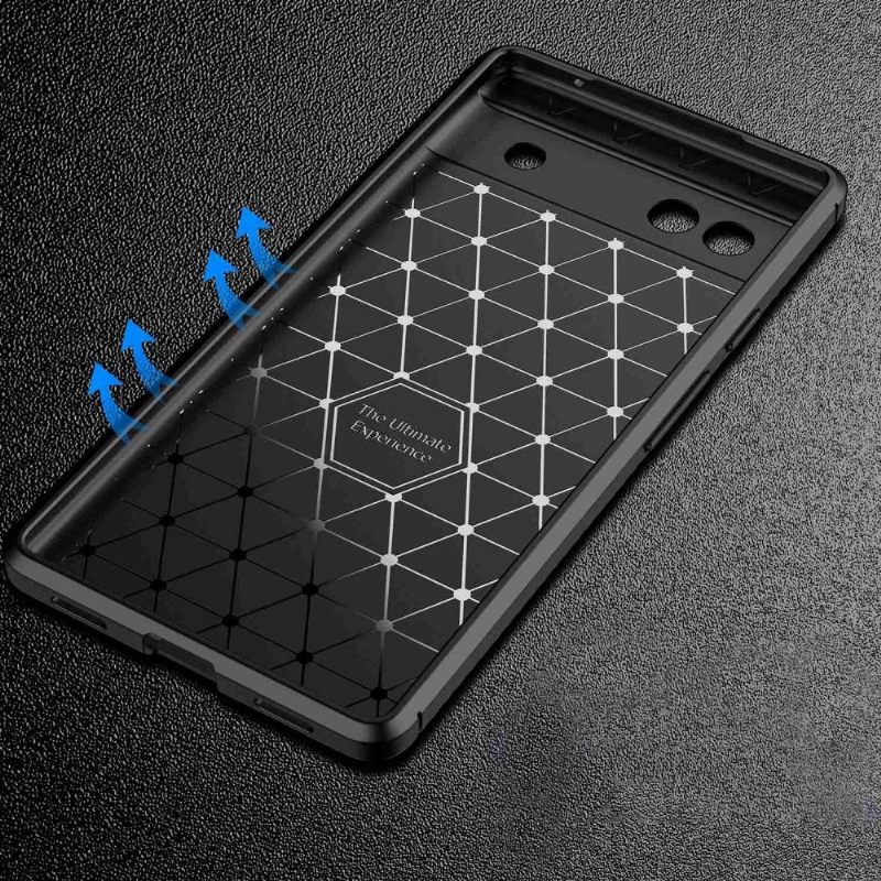 θηκη κινητου Google Pixel 6a Style Carbon Fiber