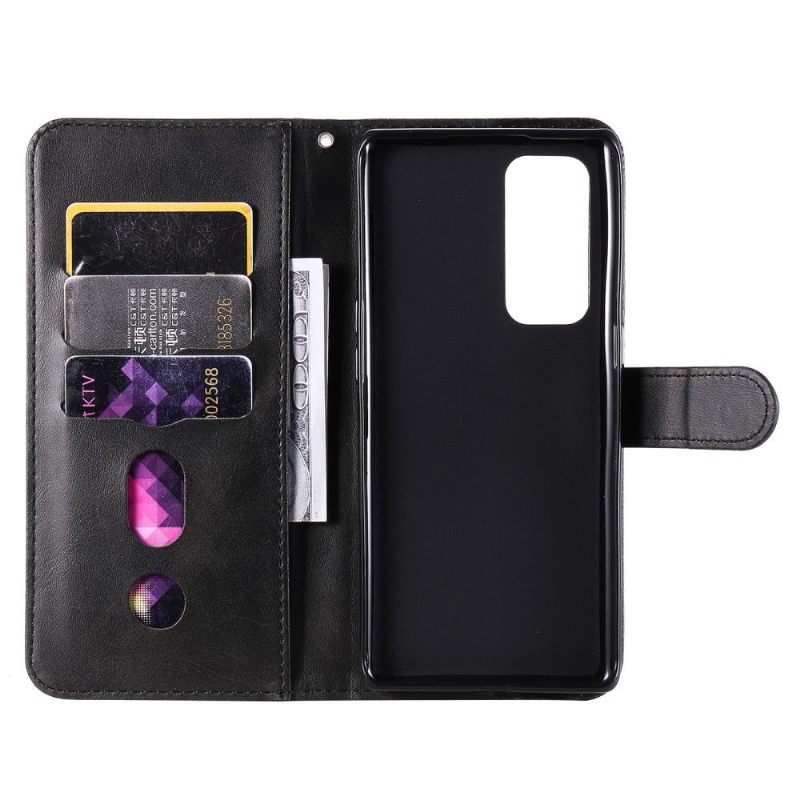 δερματινη θηκη Oppo Find X3 Neo πορτοφολι Elena Wallet