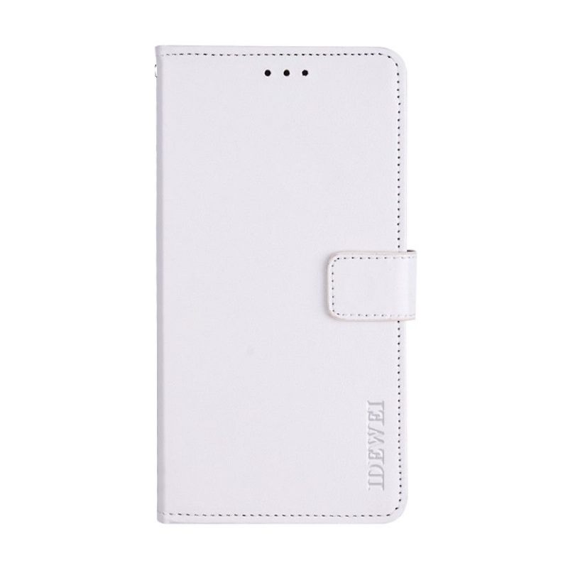 Κάλυμμα Oppo Find X3 Neo Θήκη Flip Idewei Folio Leather Effect