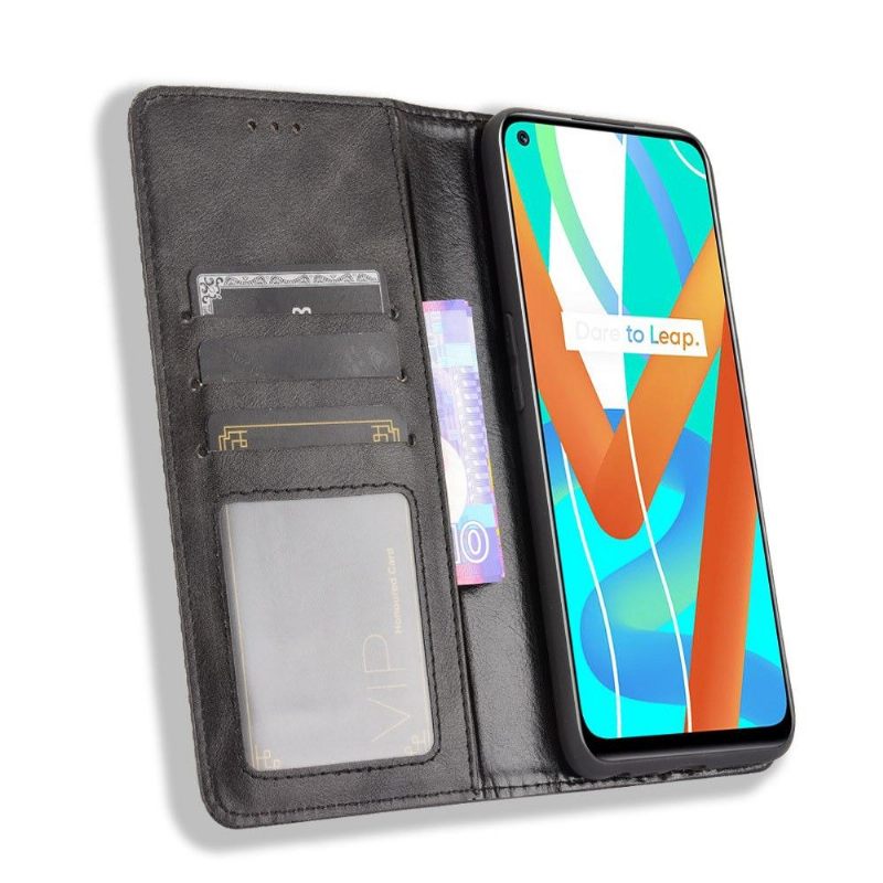 δερματινη θηκη Realme 8 5G Cirénius Style Leather