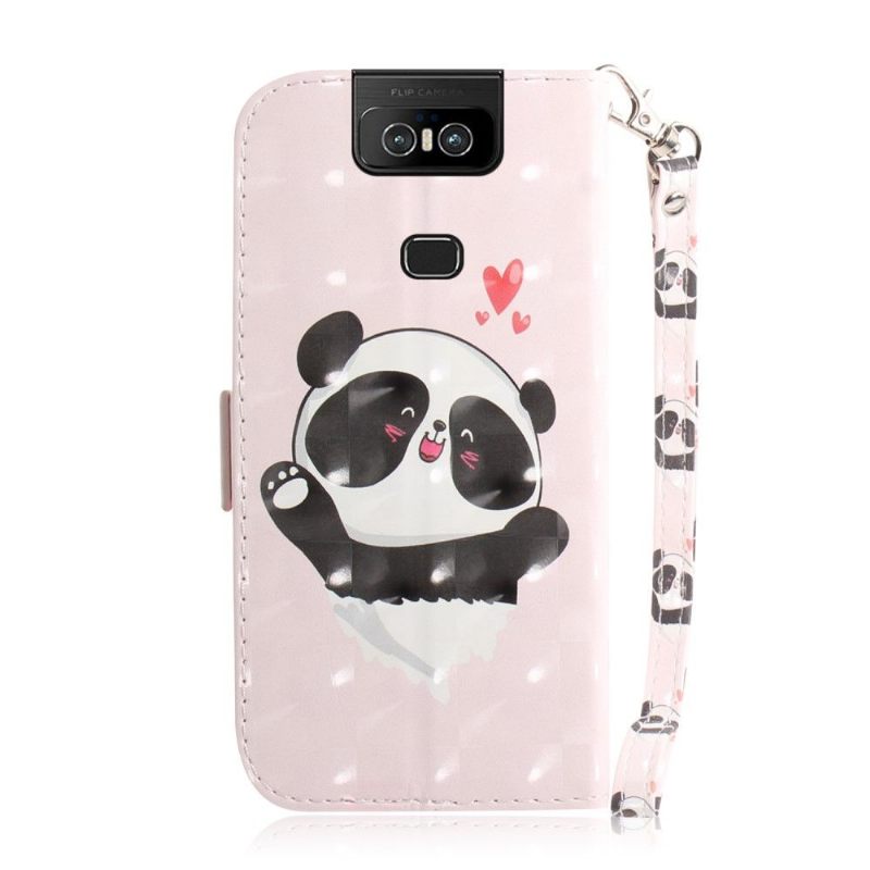 Κάλυμμα Asus Zenfone 6 Χαριτωμένο Panda