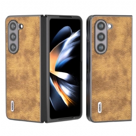 Κάλυμμα Samsung Galaxy Z Fold 5 Θήκες Κινητών Litchi Faux Leather Abeel