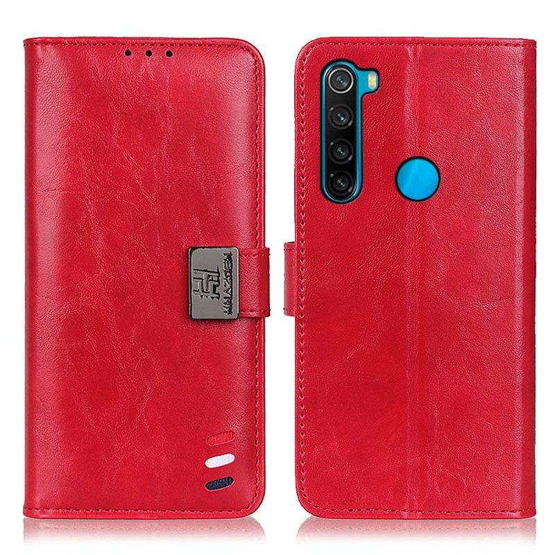 δερματινη θηκη Xiaomi Redmi Note 8 2021 Khazneh Tricolor