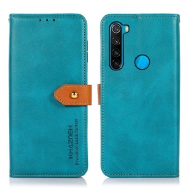 Κάλυμμα Xiaomi Redmi Note 8 2021 Khazneh Bicolor Faux Leather