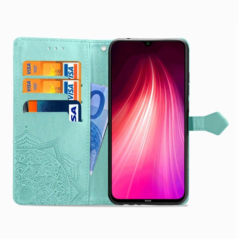 Κάλυμμα Xiaomi Redmi Note 8 2021 Mandala Relief Faux Leather