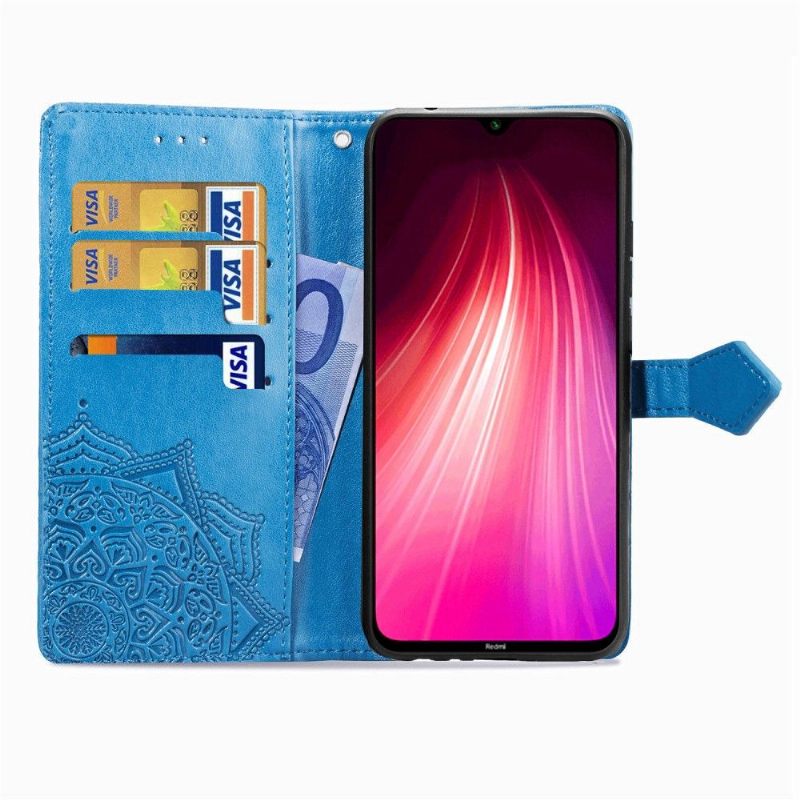 Κάλυμμα Xiaomi Redmi Note 8 2021 Mandala Relief Faux Leather