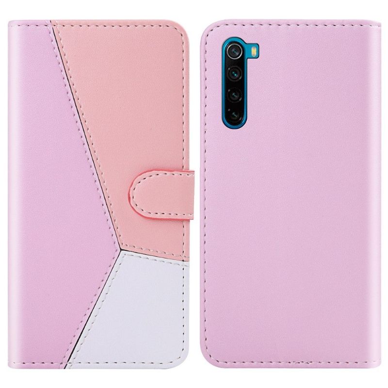 Κάλυμμα Xiaomi Redmi Note 8 2021 Tricolor Faux Leather