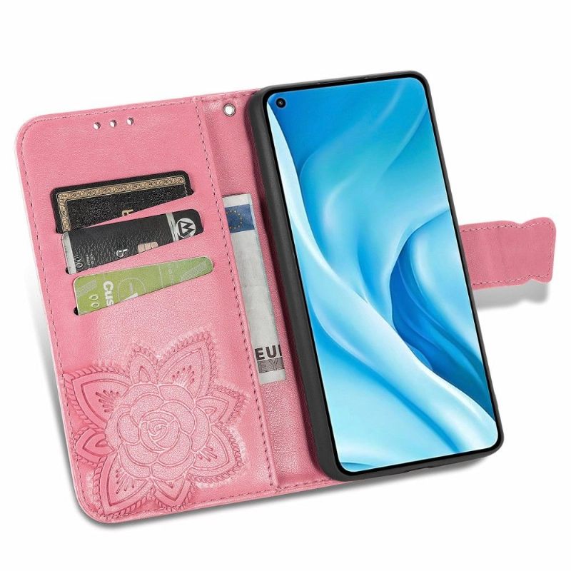 δερματινη θηκη Xiaomi Mi 11 Lite 5G NE / Mi 11 Lite / Mi 11 Lite 5G Butterfly Relief