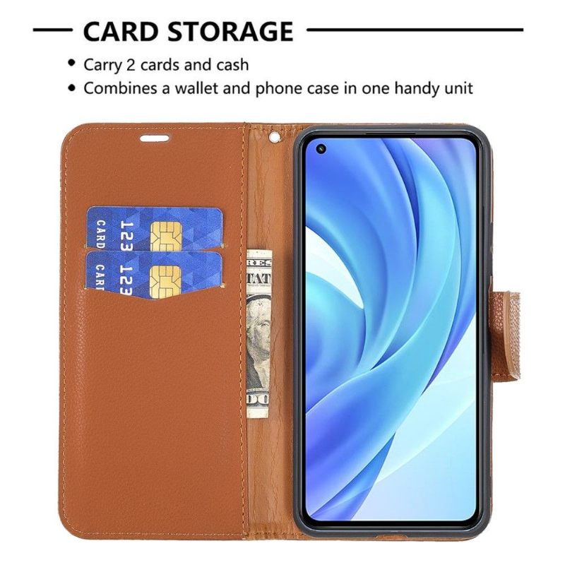 δερματινη θηκη Xiaomi Mi 11 Lite 5G NE / Mi 11 Lite / Mi 11 Lite 5G Marta Grained Faux Leather