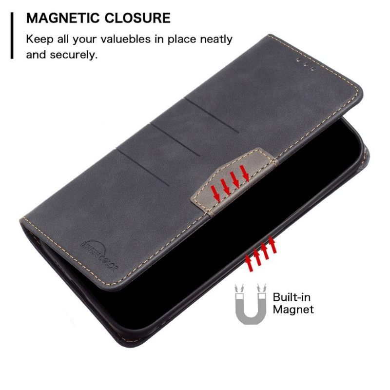 δερματινη θηκη Xiaomi Mi 11 Lite 5G NE / Mi 11 Lite / Mi 11 Lite 5G Θήκη Flip Binfen Color Flip Faux Leather