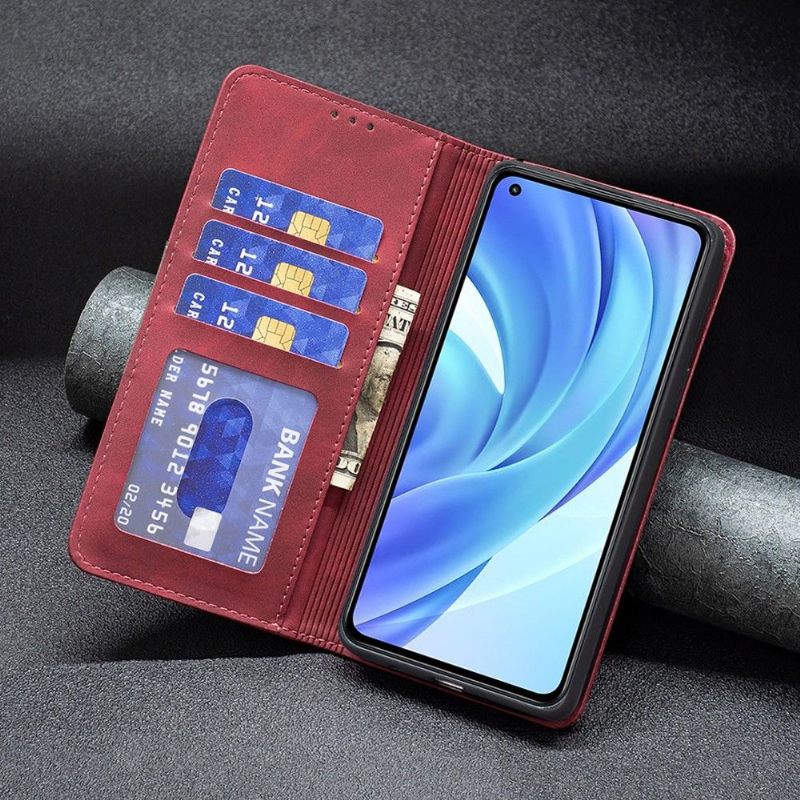 δερματινη θηκη Xiaomi Mi 11 Lite 5G NE / Mi 11 Lite / Mi 11 Lite 5G Θήκη Flip Binfen Color Flip Faux Leather