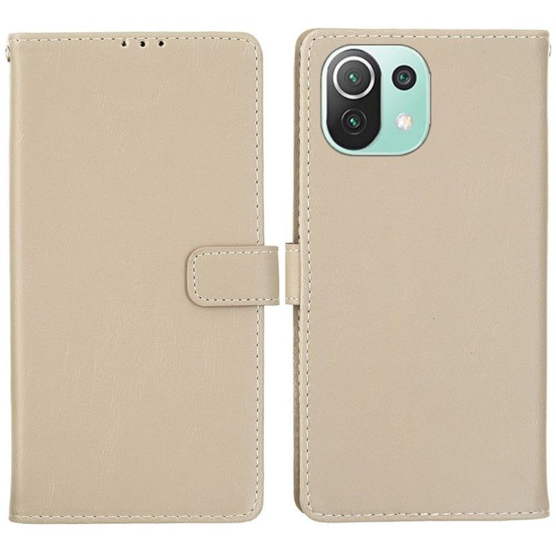 δερματινη θηκη Xiaomi Mi 11 Lite 5G NE / Mi 11 Lite / Mi 11 Lite 5G Θήκη Flip Faux Leather Retro