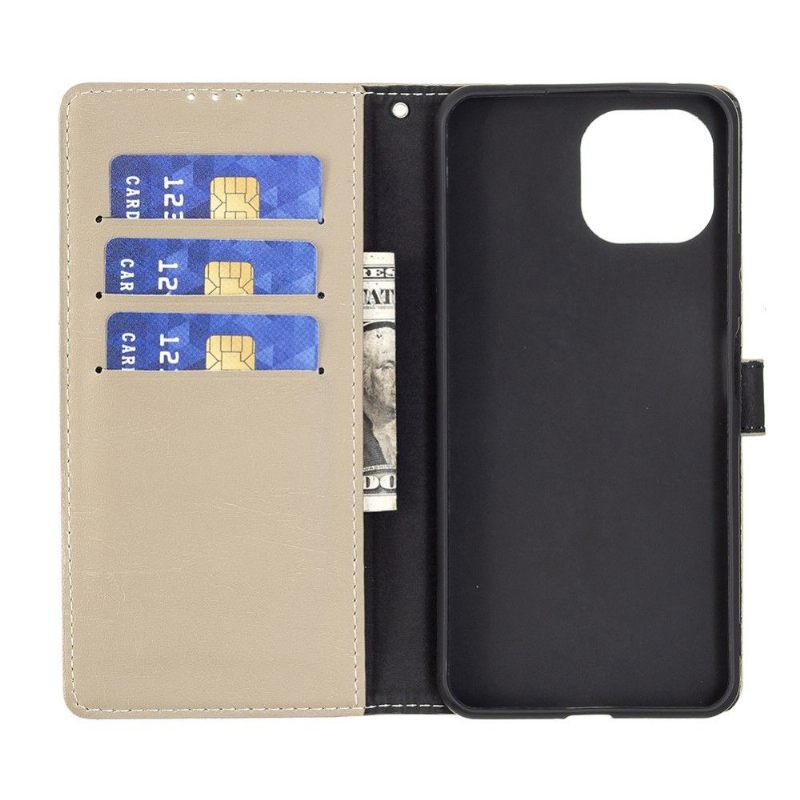 δερματινη θηκη Xiaomi Mi 11 Lite 5G NE / Mi 11 Lite / Mi 11 Lite 5G Θήκη Flip Faux Leather Retro