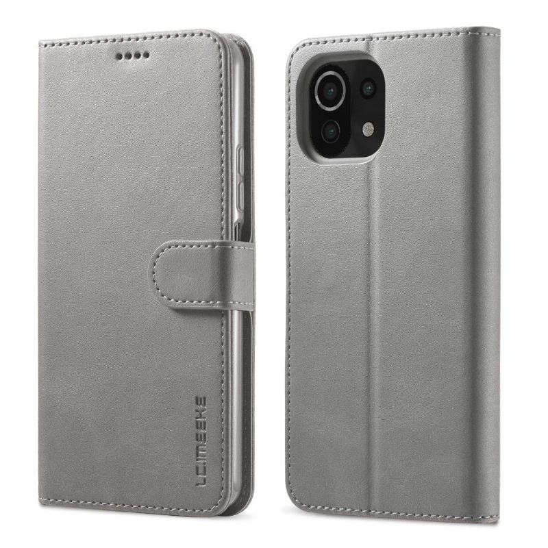 δερματινη θηκη Xiaomi Mi 11 Lite 5G NE / Mi 11 Lite / Mi 11 Lite 5G Θήκη Flip Leather Effect Lc.imeeke