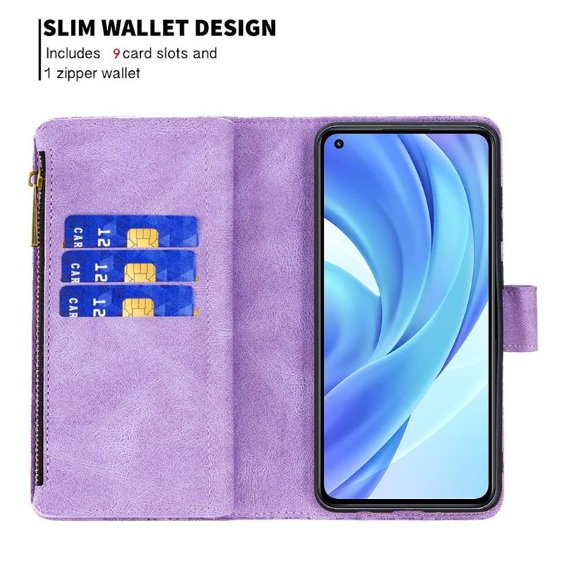 Κάλυμμα Xiaomi Mi 11 Lite 5G NE / Mi 11 Lite / Mi 11 Lite 5G πορτοφολι Flying Butterfly