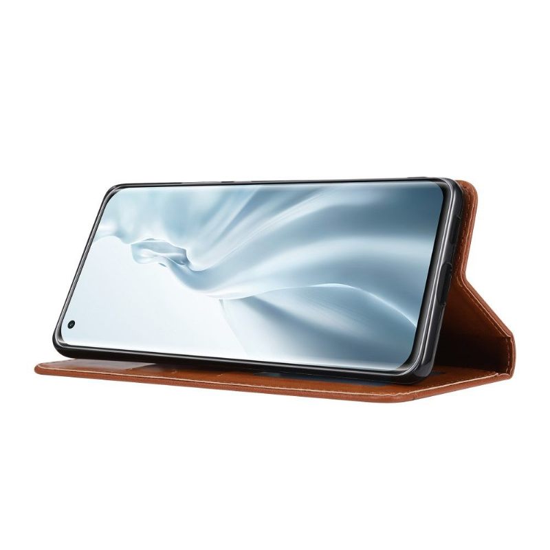 Κάλυμμα Xiaomi Mi 11 Lite 5G NE / Mi 11 Lite / Mi 11 Lite 5G Stand Case Δερμάτινο Εφέ