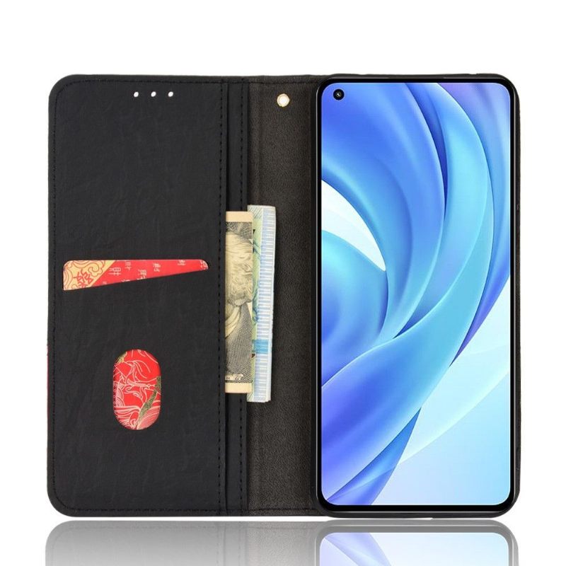 Κάλυμμα Xiaomi Mi 11 Lite 5G NE / Mi 11 Lite / Mi 11 Lite 5G Θήκη Flip Faux Leather Retro