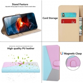 Κάλυμμα Xiaomi Mi 11 Lite 5G NE / Mi 11 Lite / Mi 11 Lite 5G Tricolor Faux Leather