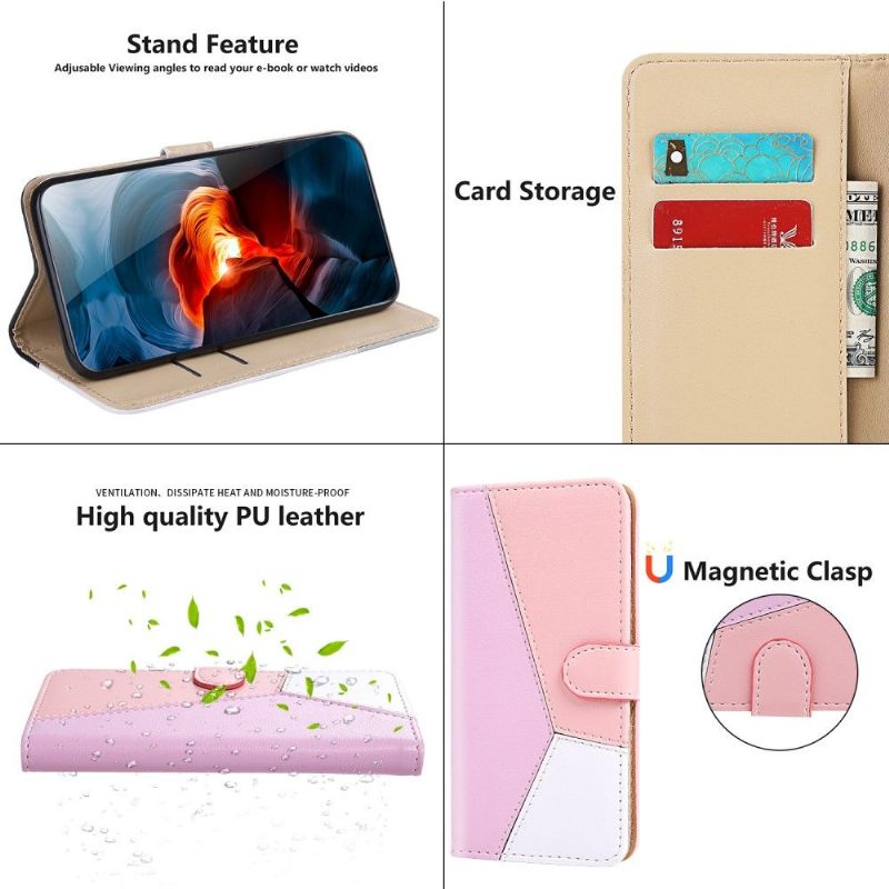 Κάλυμμα Xiaomi Mi 11 Lite 5G NE / Mi 11 Lite / Mi 11 Lite 5G Tricolor Faux Leather