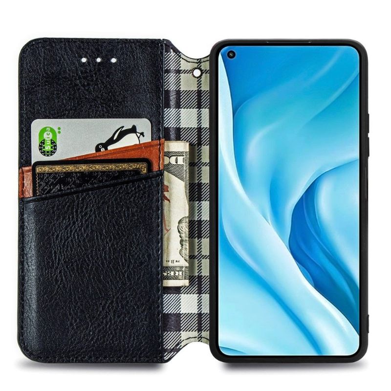 Θήκη Flip Xiaomi Mi 11 Lite 5G NE / Mi 11 Lite / Mi 11 Lite 5G Κάτοχος Κάρτας Σχεδίασης Kub