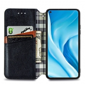 Θήκη Flip Xiaomi Mi 11 Lite 5G NE / Mi 11 Lite / Mi 11 Lite 5G Κάτοχος Κάρτας Σχεδίασης Kub