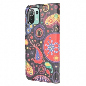 Θήκη Flip Xiaomi Mi 11 Lite 5G NE / Mi 11 Lite / Mi 11 Lite 5G Paisley Flower