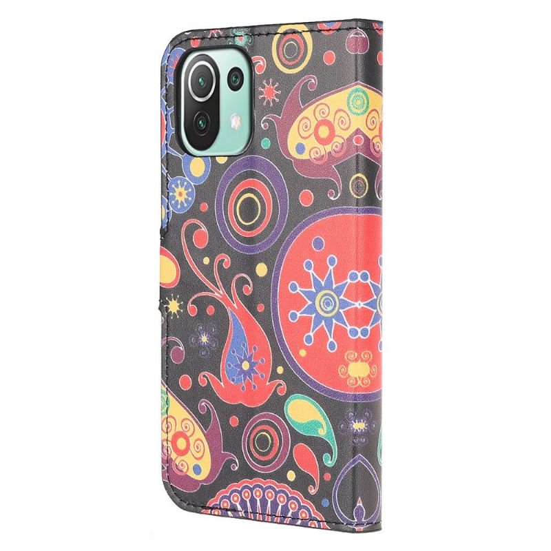 Θήκη Flip Xiaomi Mi 11 Lite 5G NE / Mi 11 Lite / Mi 11 Lite 5G Paisley Flower