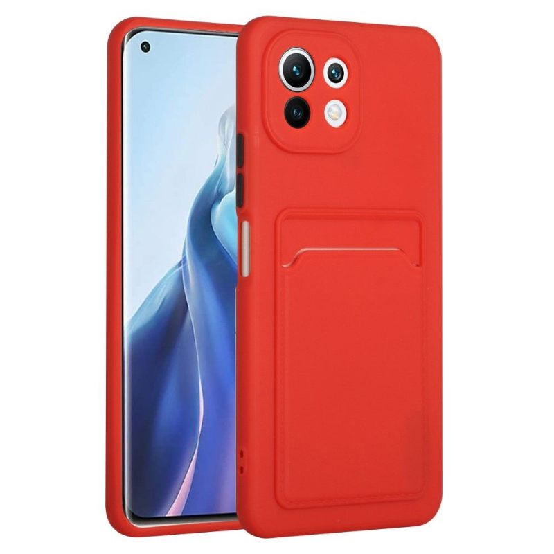 θηκη κινητου Xiaomi Mi 11 Lite 5G NE / Mi 11 Lite / Mi 11 Lite 5G Θήκη Κάρτας Σιλικόνης